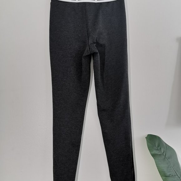 Michael Kors Faux Leather-Front Leggings - Picture 2 of 3